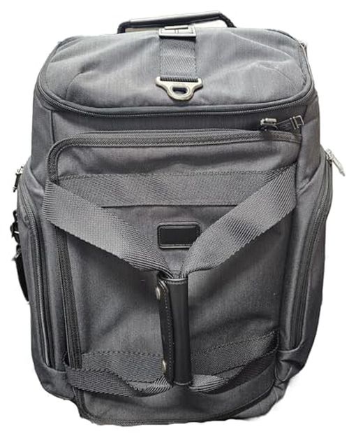 TUMI 148967 Evanston Black/Grey With Gunmetal Hardware Multi Compartment Backpack Duffel Bag