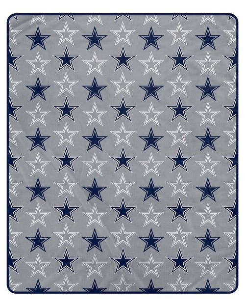 Dallas Cowboys Nfl Team Signature Logo Fleece Throw