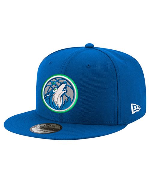 Men's Blue Minnesota Timberwolves 9FIFTY Snapback Hat - Blue