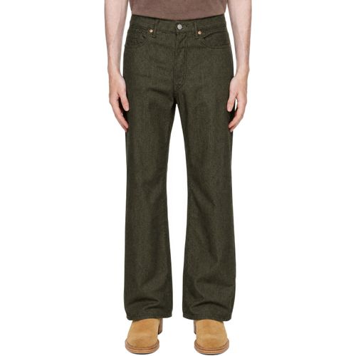 Green Vintage 5-Pocket Selvedge Jeans