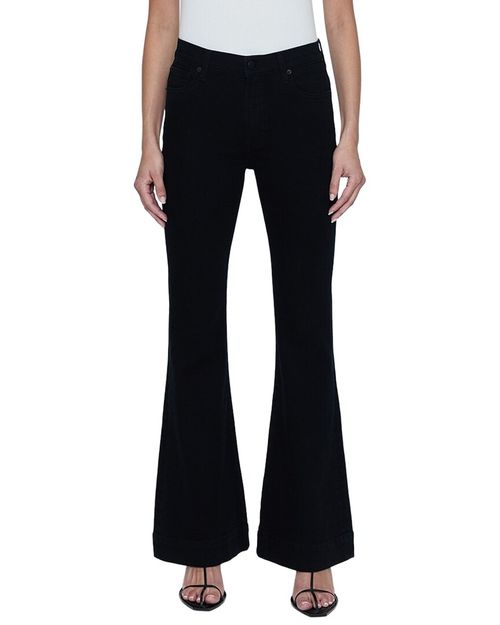 Kinsley Black Ink Flare Jean