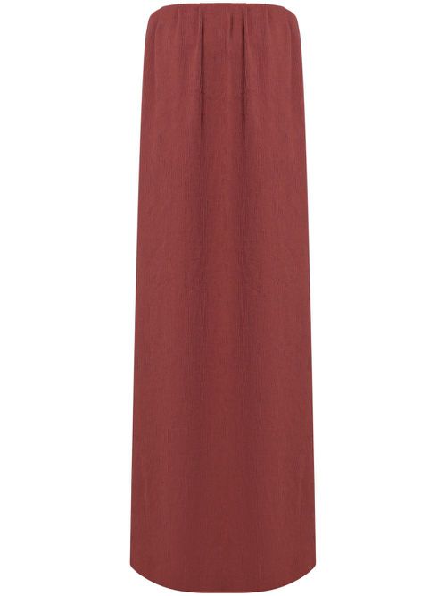 Baloon maxi dress - Brown