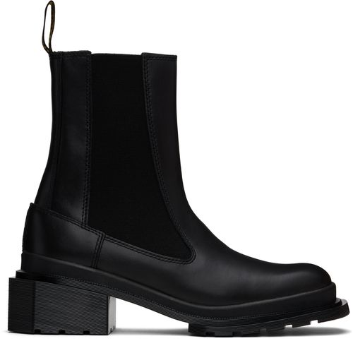 Dr. Martens Black Maybole Square Toe Chelsea Boots