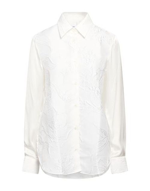 Woman Shirt White Size 6 Silk