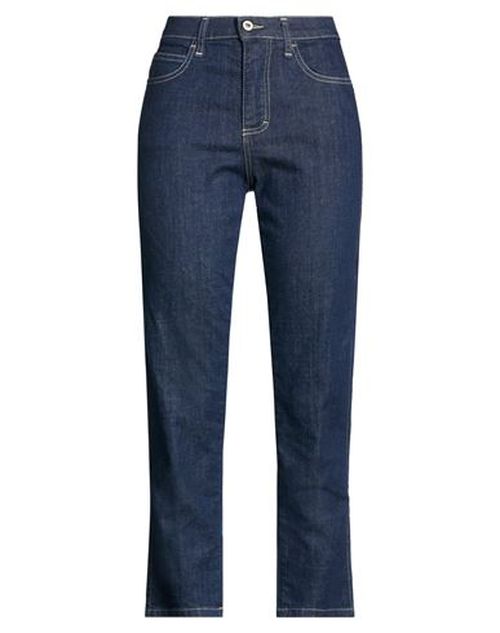 Woman Jeans Blue Size S Cotton, Elastane