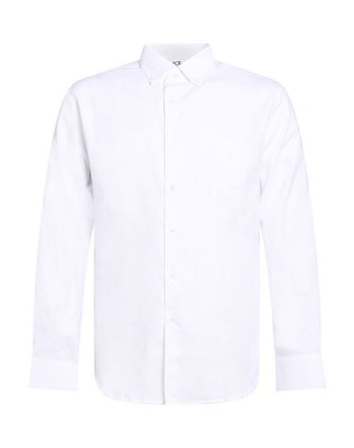 Man Shirt Off white Size 15 ½ Linen, Cotton