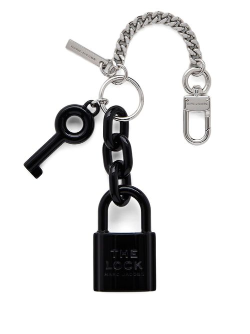 Marc Jacobs The Padlock bag charm - Black