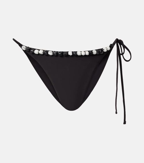 Baci beaded bikini bottoms