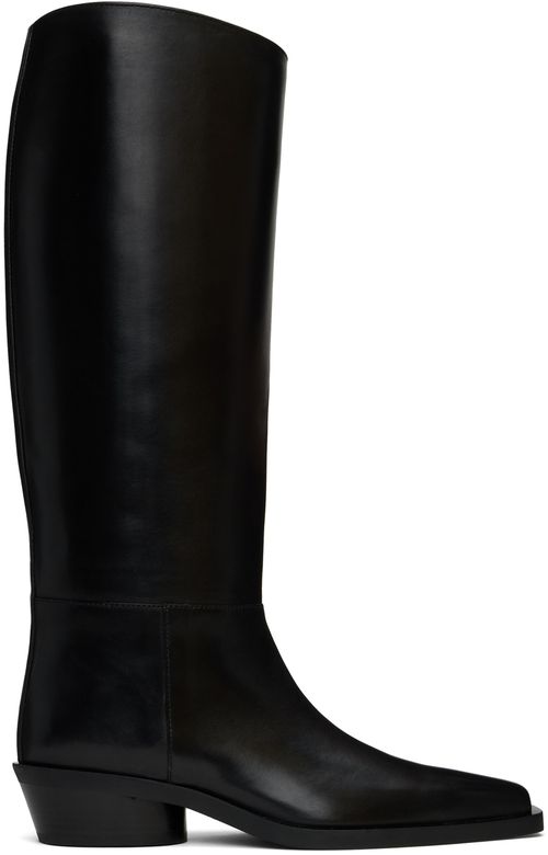 Proenza Schouler Black Bronco Boots