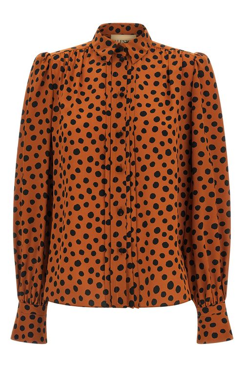 Polka Dot Print Shirt