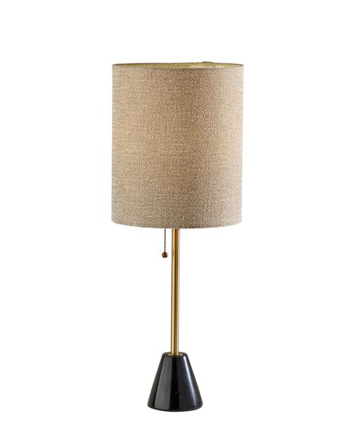 "28"" Tucker Table Lamp - Antique-Like Brass"