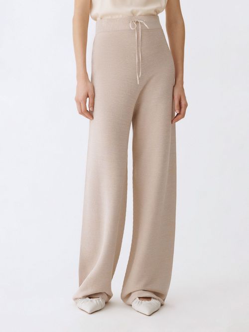 Pants Woman color Sand