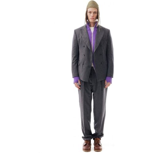 Gessato Grey Blazer