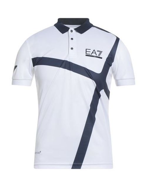 Man Polo shirt White Size XS Polyester, Elastane