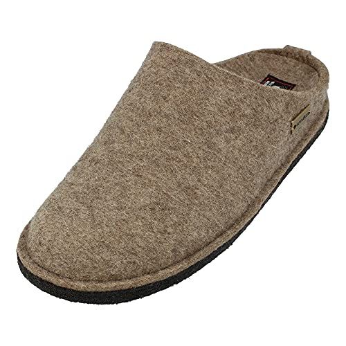 Haflinger Men's Flair Soft Open Back Slippers