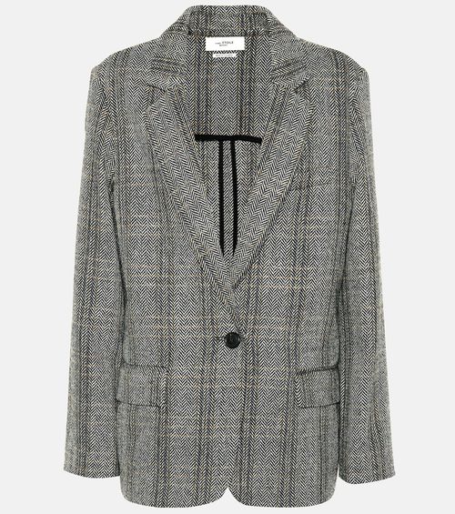 Charly checked wool blazer