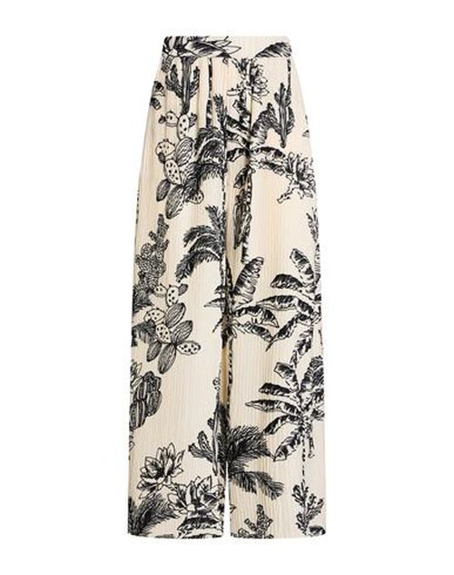 Woman Pants Ivory Size M Polyester