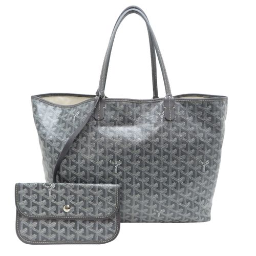 Goyard Gray Canvas Tote Bag Pre-Owned