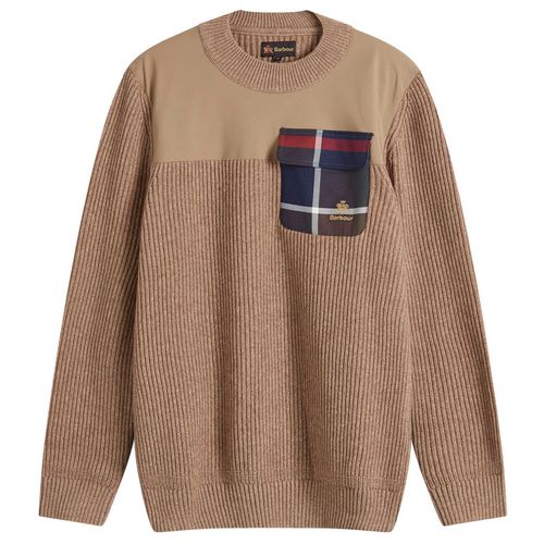 Men's x Baracuta Miller Crew Knit Jumper in Tan