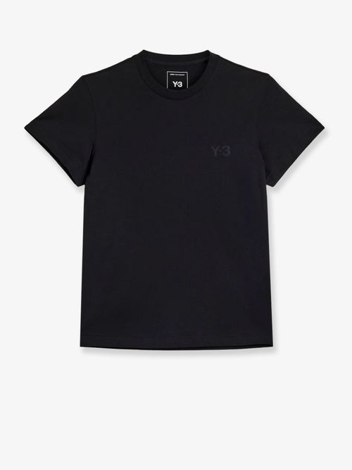 Logo-Embroidered Cotton T-Shirt — Black