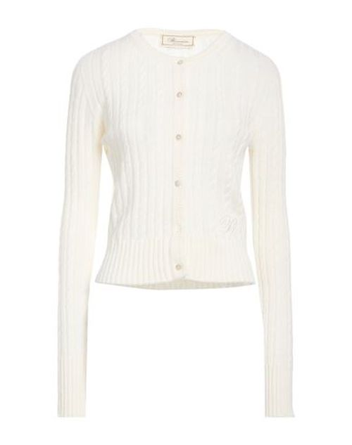 Woman Cardigan Ivory Size 2 Virgin Wool, Cashmere
