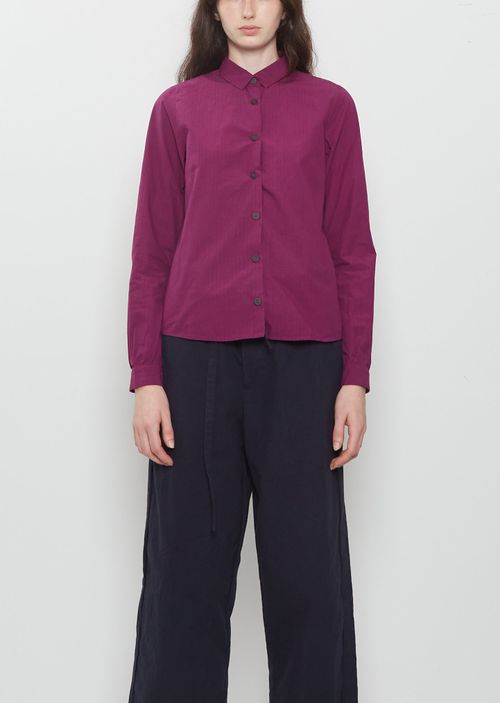 Bergfabel Tyrol Cotton Shirt Ã¢ÂÂ Raspberry Raspberry Stripe