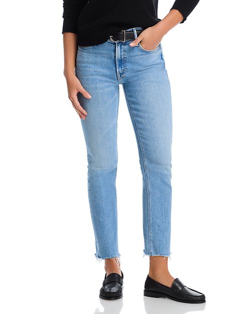Petites Lil Mid Rise Dazzler Ankle Jeans in Blessing In Disguise
