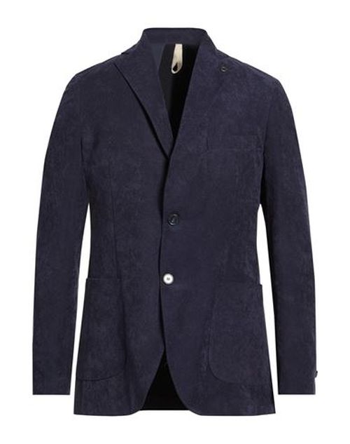 Man Blazer Midnight blue Size 40 Polyester, Polyamide