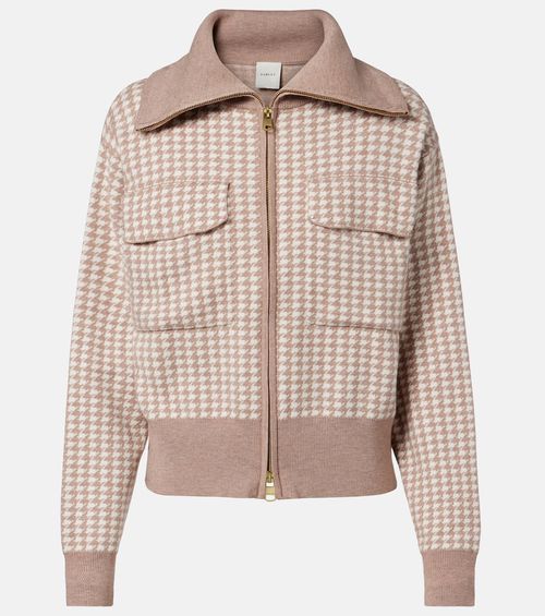 Ablett houndstooth jacquard jacket