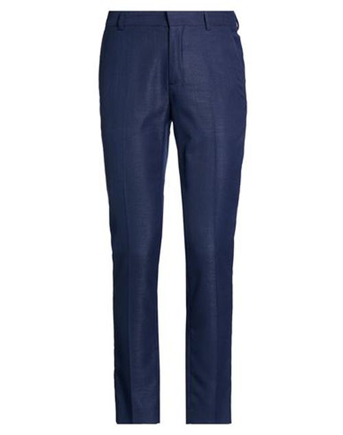 Man Pants Blue Size 28 Polyester, Viscose, Elastane