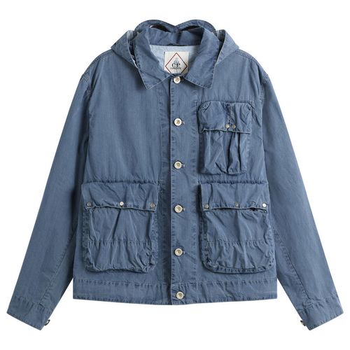 Men's 50 Fili Bleached Multi Pocket Jacket Stone Bleach