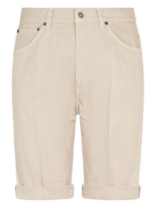 Rolled cuff shorts - Neutrals