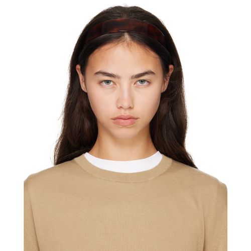 Brown Thin Bessette Headband