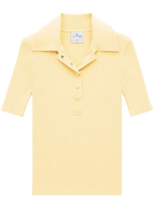 Iconic polo shirt - Yellow