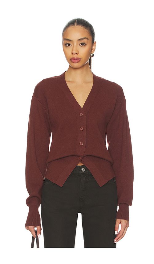 ALL THE WAYS Clea Cardigan in Brown. S also in L