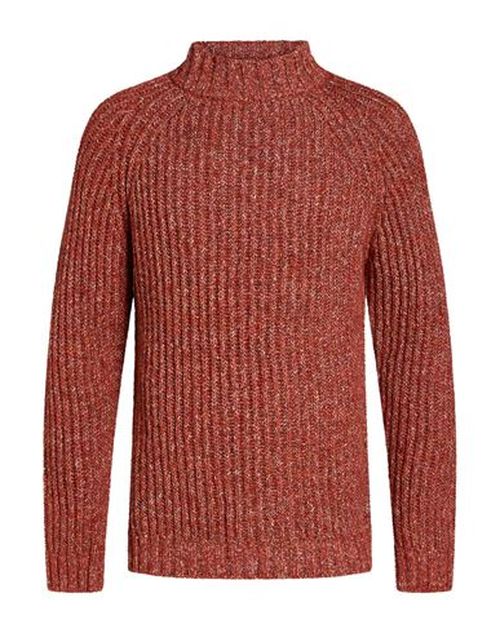 Man Turtleneck Brick Size L Virgin Wool, Polyamide, Polyester, Polyacrylic