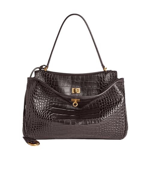 Women's Rodeo Handbag Medium in Espresso