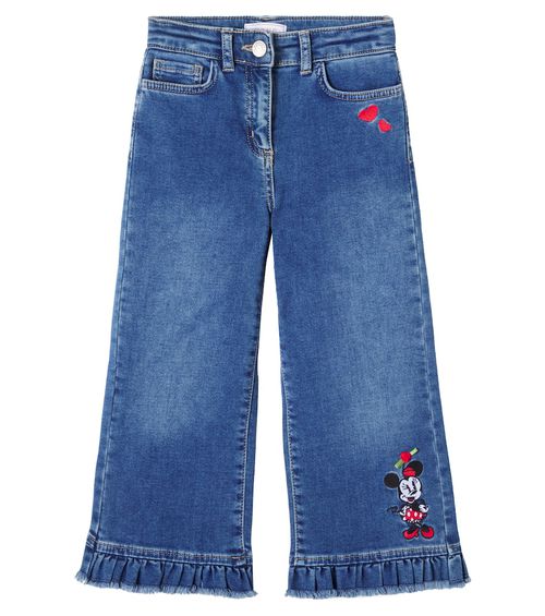 X Disney Minnie Mouse straight jeans