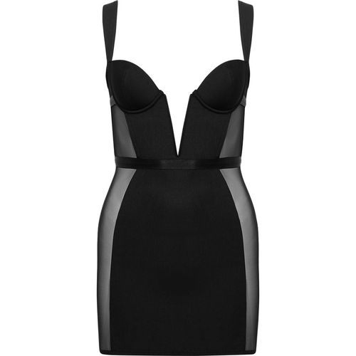 Lara Wired Short Dress Black