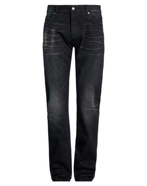 Man Jeans Black Size 30 Cotton