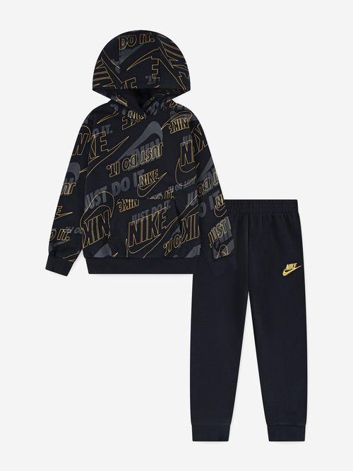 Kids NSW GWM Light Weight Fleece Tracksuit in Black 12 Months By Childsplay Clothing