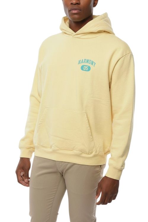 Yellow Regular Logo Hoodie
