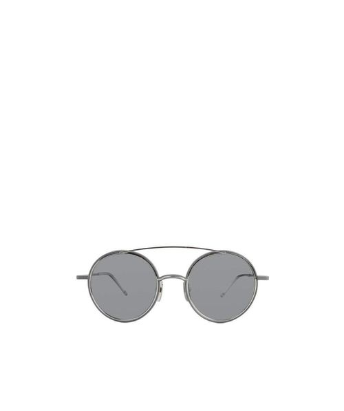 Matte round sunglasses