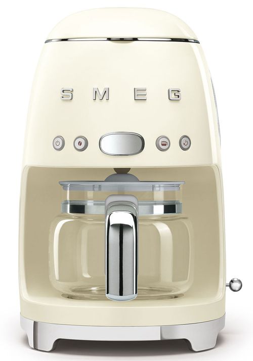 Retro Style Cream Coffee Maker