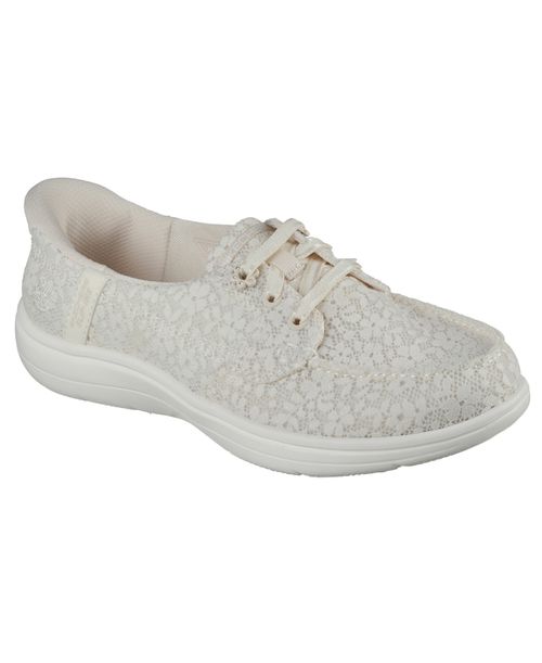 Women's Slip-ins: On-the-go Flex - Radiant - Leilani Boat Sneakers from Finish Line - Natural