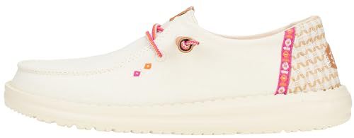 Hey Dude Women's Wendy Chambray Boho Natural/Pink
