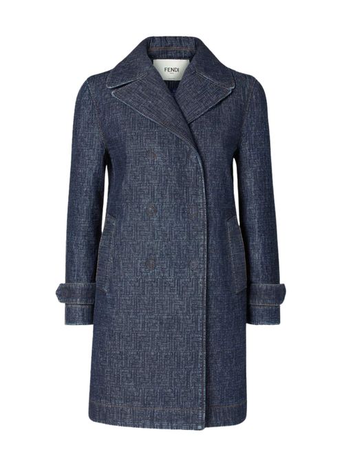 Double-Breasted Midi Jacket