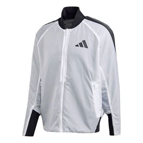 M VRCT OVERSIZE Double Sided Sports Logo Jacket White