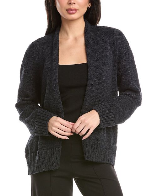Relaxed Shawl Collar Cardigan