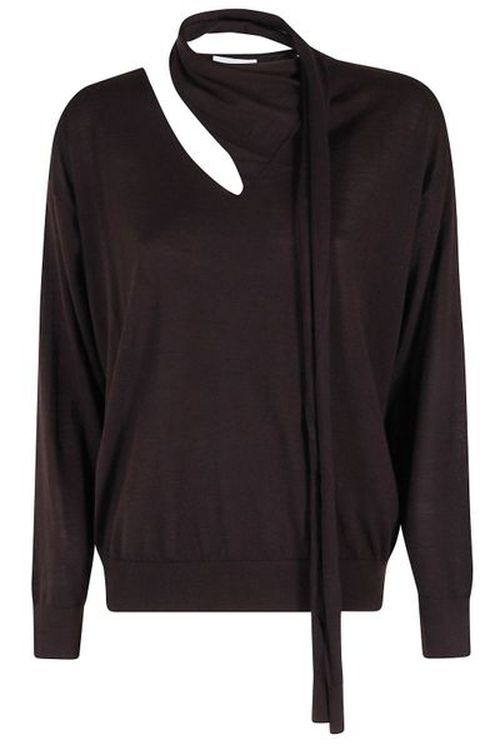 Isabelle Blanche Cutout Scarf Knitwear